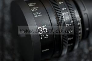 Sigma FF Prime Lens Set 24/35/50/85/135mm 