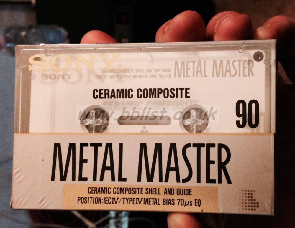 Sony Metal Master cassettes