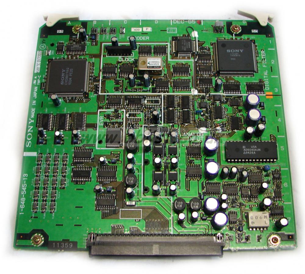 Sony BKDW-506 Composite input board for DVW-500P + DVW-A500P