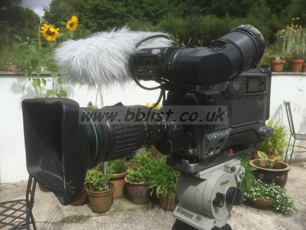 Sony DSR 500 Camera with Canon Lens