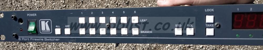 Kramer VS-66FW firewire 6 to 6 switcher