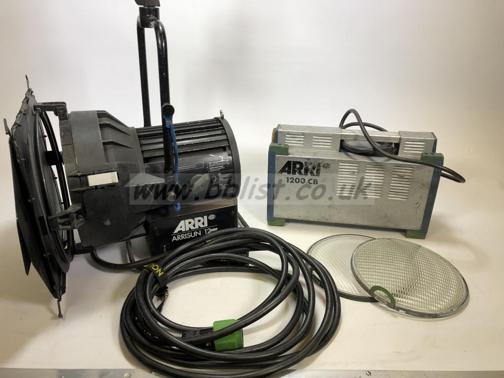 Arrisun 12 plus 1200W / 1.2k HMI with Arri 1200CB ballast