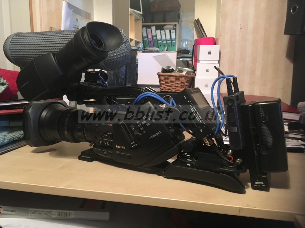 Sony PMW EX3 - Complete shooting kit.