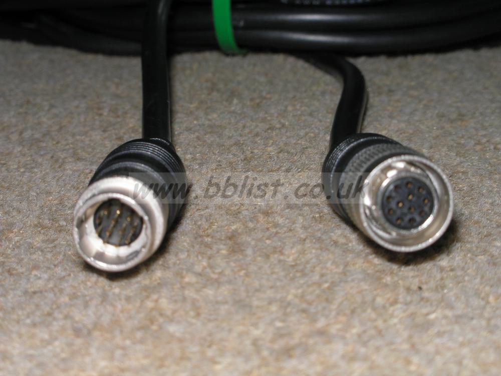 A 20 metre 12 pin camera control cable