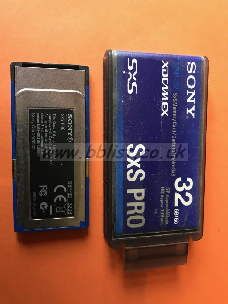 Sony SBP-32 SxS Memory Card