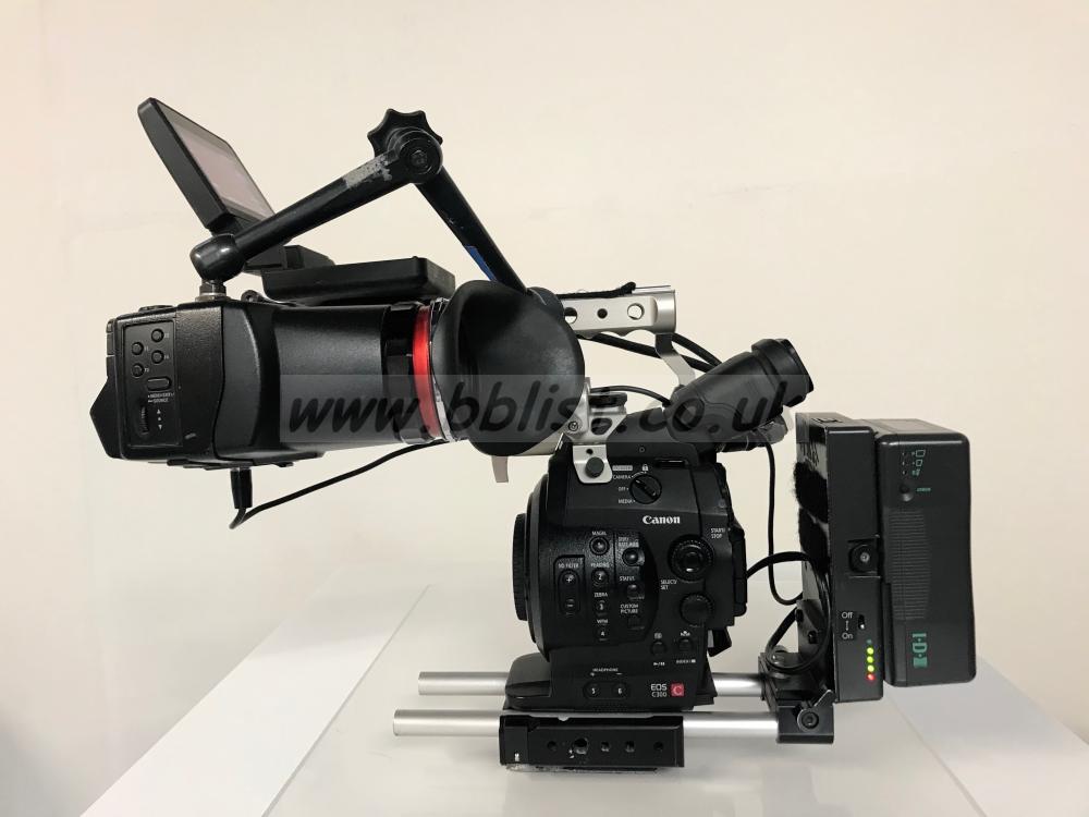 CANNON C300 MK1 with lots of accessories, but with or withou