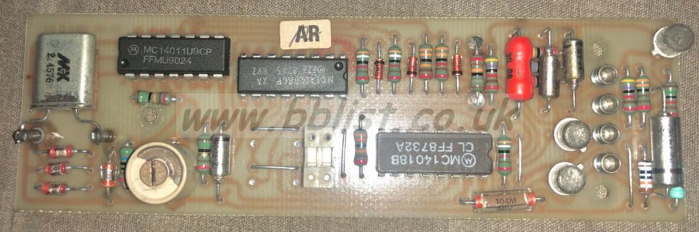 NAGRA 60/50hz crystal generator board