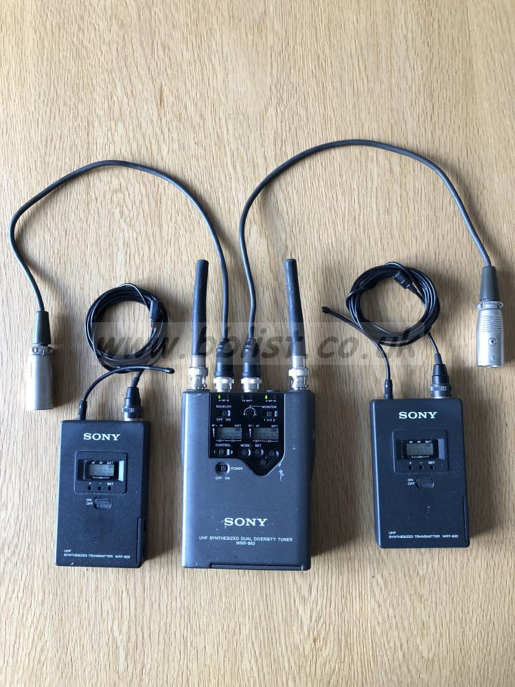 Sony Dual diversity tuner and transmitters