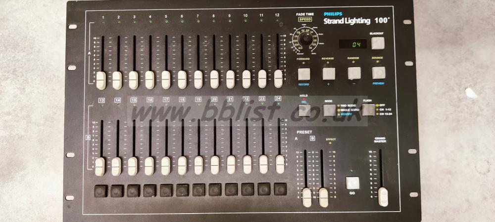 Strand / Phillips 100 lighting desk