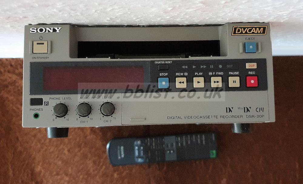 Sony DSR20 Player/Recorder