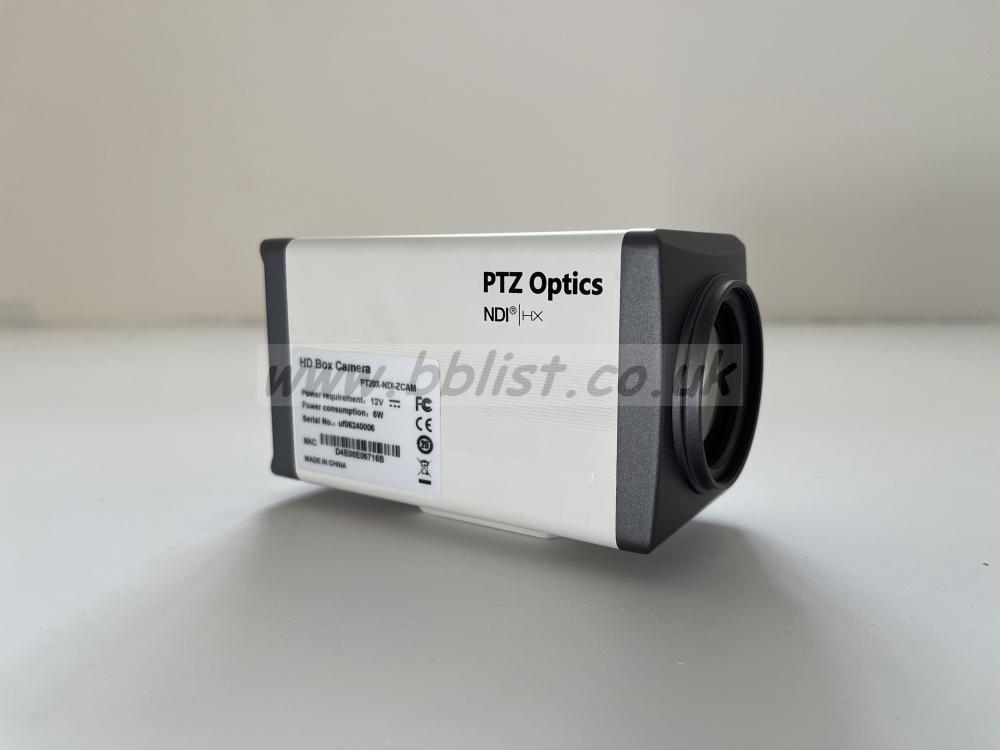 PTZ Optics ZCam 20X NDI-HX HD-SDI