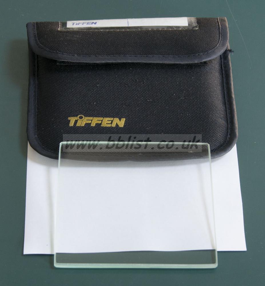 Tiffen 4x4" Clear Optical Flat