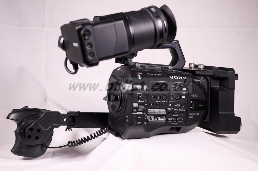 Sony PXW-FS7M2 Camera and XDAC Back LH Side View with Back