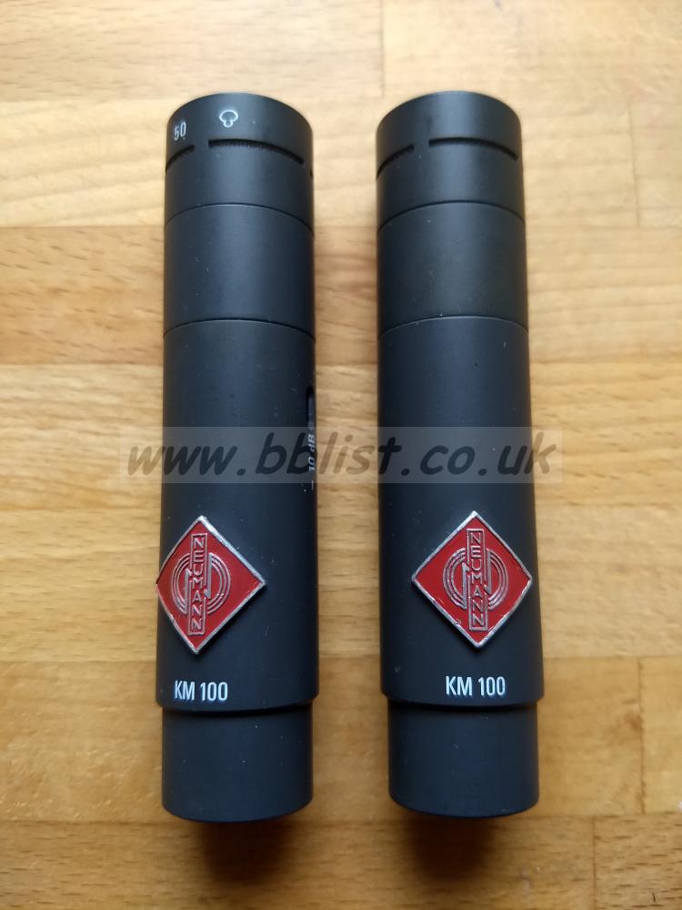 Two Neumann KM150s