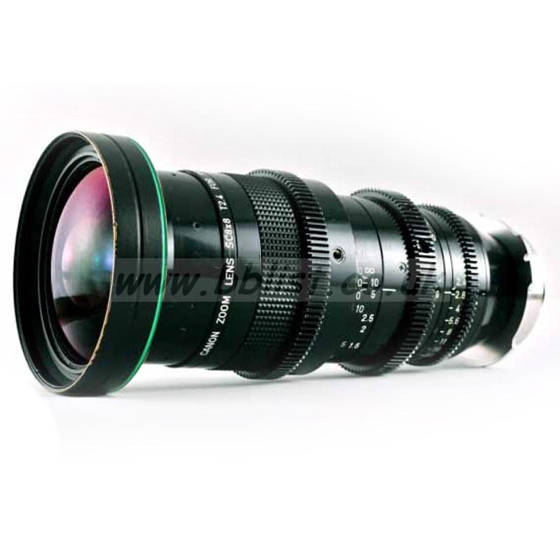 Canon 8-64mm T2.4 Super 16mm Zoom Lens PL