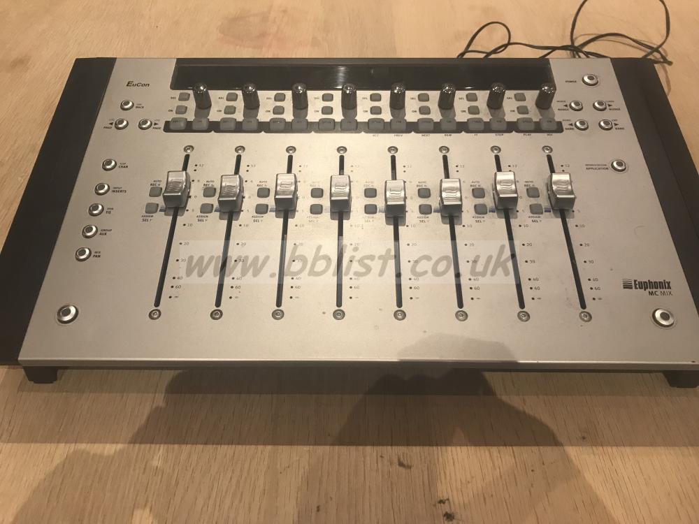 Euphonix MC Mix 8-Fader DAW Control Surface 2000s - Silver