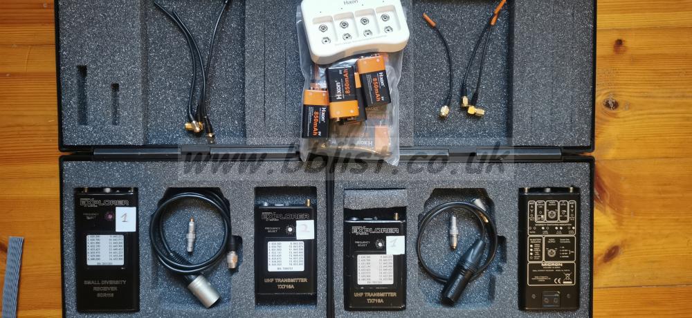 2x micron explorer kit sdr116 tx716a