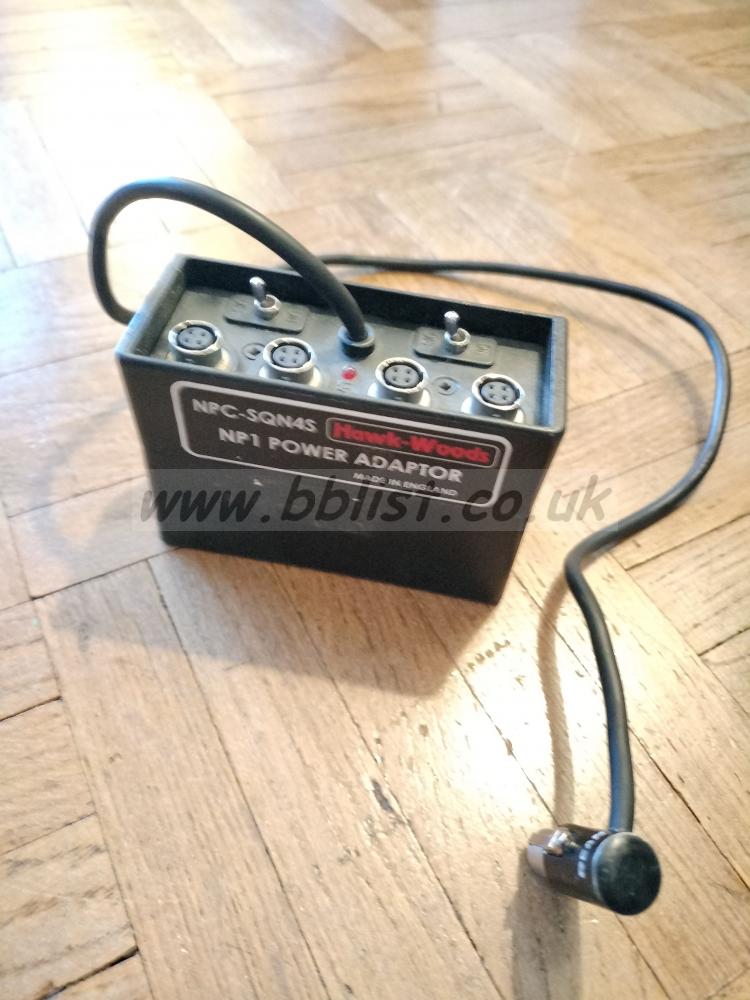 ADAPTATEUR DE BATTERIE NP1 HAWK-WOODS NPC-XLR 5