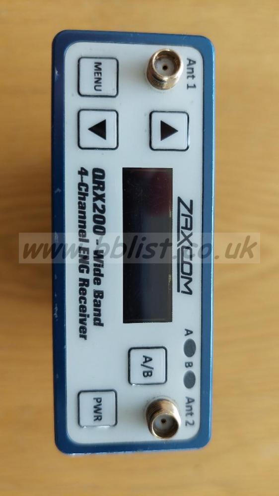 Zaxcom QRX200 Wide Band 4-Channel ENG Receiver