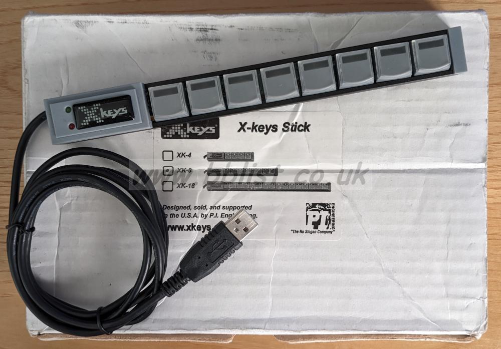 X-Keys XK-8 Programmable KVM Stick