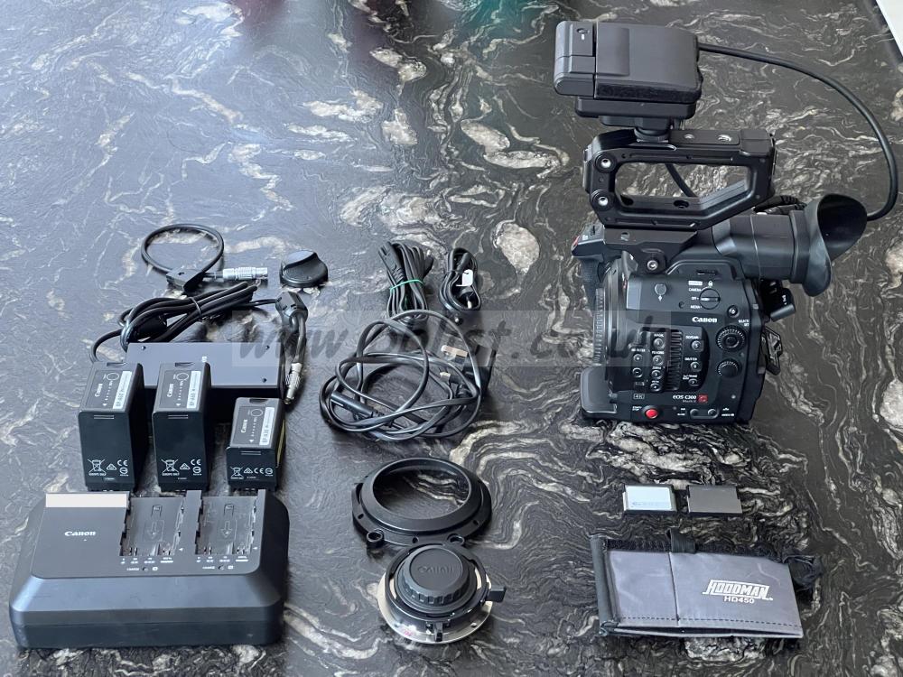 Canon EOS C300 MK2 Inc Factory PL and EF Lens Mounts All Items in sale