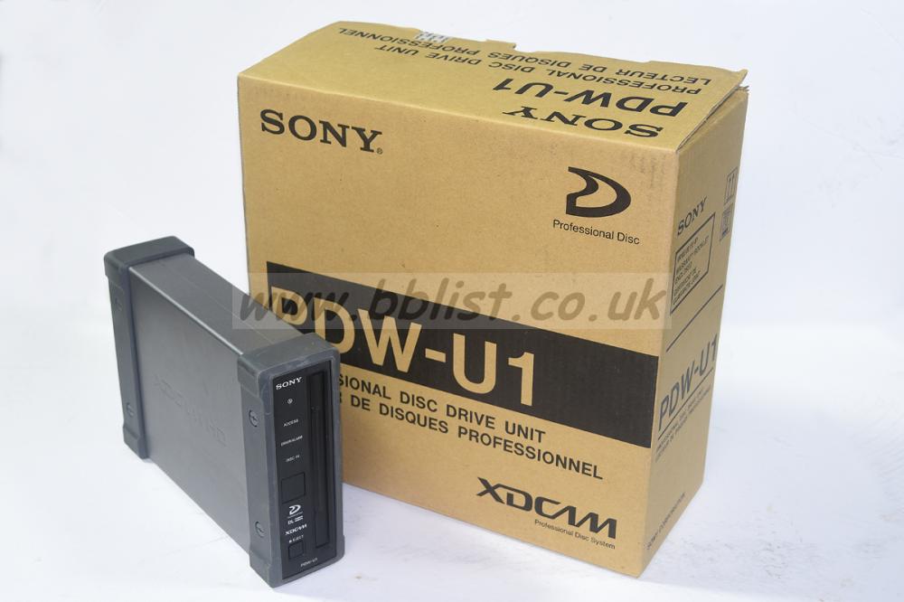 Sony XDCAMHD PDW U1 Optical Drive Unit (Boxed)