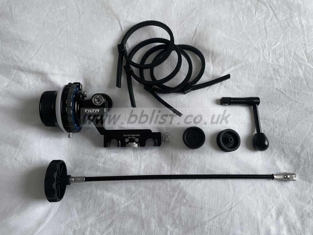 Tilta FF-T03 Follow Focus (with hard stops & crank, 15mm)