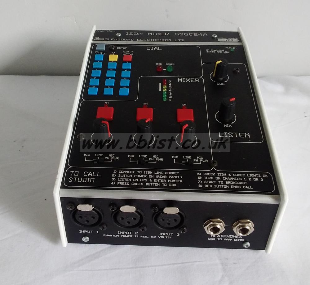 Glensound ISDN Mixer (Model GSGC24A)