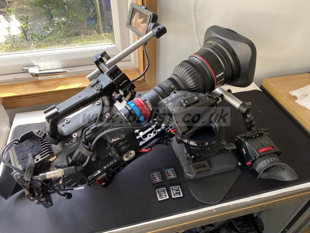 Canon CN7 and Sony FS7 Mark 1