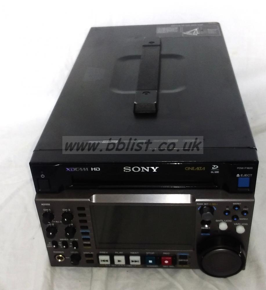 Sony PDW-F1600  HD XDCAM Video Recorder