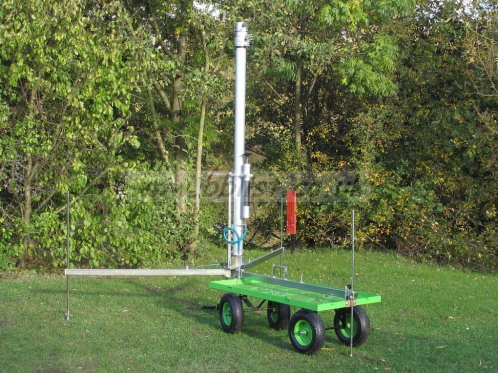 10m Pneumatic portable Mast, Compressor & Accessories