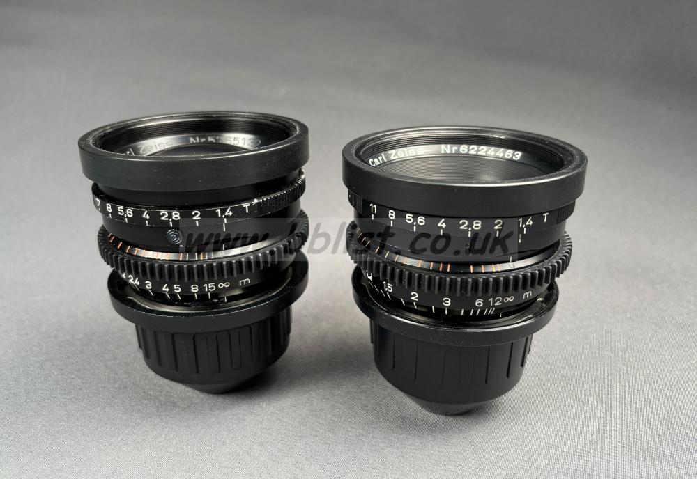 Zeiss Super Speed/B-Speed T1.4 MK1 PL 50mm and 85mm