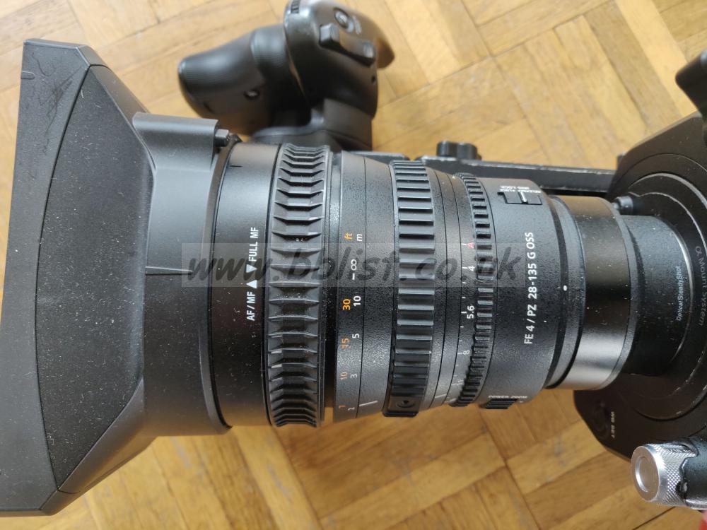 SONY PXW-FS7 mk1 with Sony E PZ 28-135mm f/4 G OSS lens