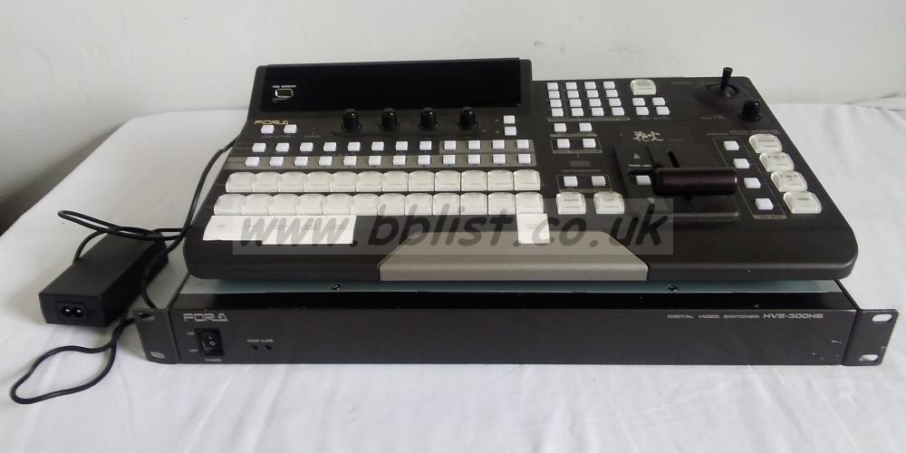 For.a HVS-300HS Hanabi 8 channel   HDSDI Vision Mixer