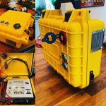 Lead Acid Battery Case w/ Charger - 12v 22Ah SLA