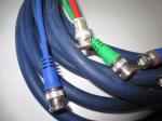 6 x 6m Blue RGB BNC cables