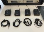 Sennheiser G4 100 Series 4-Way Radio Mic Rack (606-648 MHz)