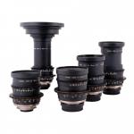 SET Canon Lenses EJ T1.5 6,10,15,24,35mm B4-mount