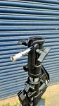 Single stage wind up stand with wheels NEW