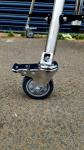 Single stage wind up stand with wheels NEW