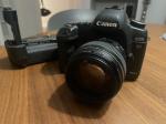 Canon 5D Mark II with battery grip