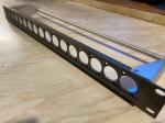 16 port XLR socket rack mount panel