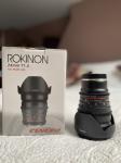 Full set of Rokinon/Samyang lenses, hardly used, boxed.