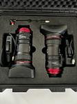 CANON CN-E Cine Servo Zoom Set c/w accessories & case