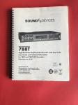 SOUND DEVICE 788T