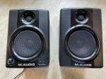 M-Audio AV40 Powered Monitor Amp and Speakers