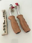 Vocus Wooden Hand Grips with 19mm and 15mm support.