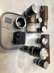 Bolex H16 boxed  kit with 7 primes