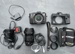 FujiFilm X-T 30 body 18-55 zoom 16mm + extras