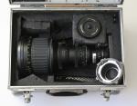 Canon HJ21 KLL lens and Abakus 132 B4 to Super 16 Adapter